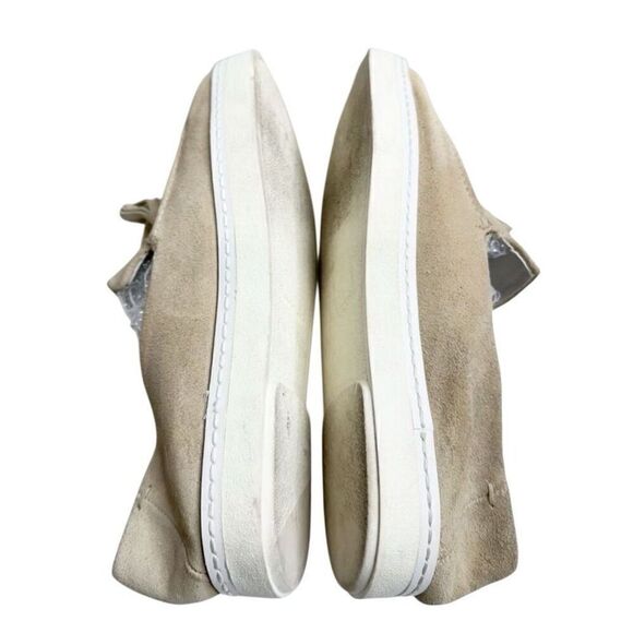 Franco Sarto Loafers Size 9.5 Tan Slip On Leather Suede Shoes - Picture 4 of 9